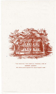 'The Hermitage,' near Nashville, Tennessee, Home of Andrew Jackson